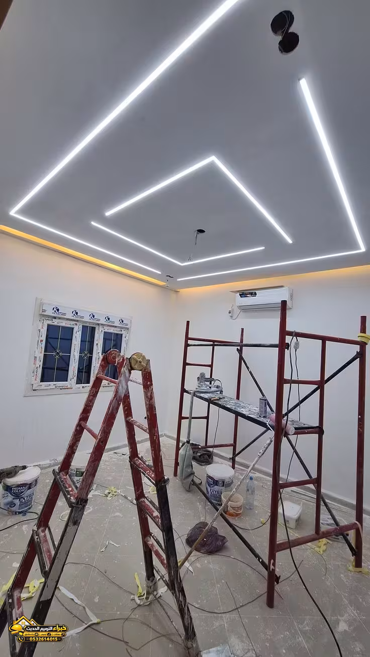 ديكورات جبسية للحوائط والأسقف في الرس والرياض