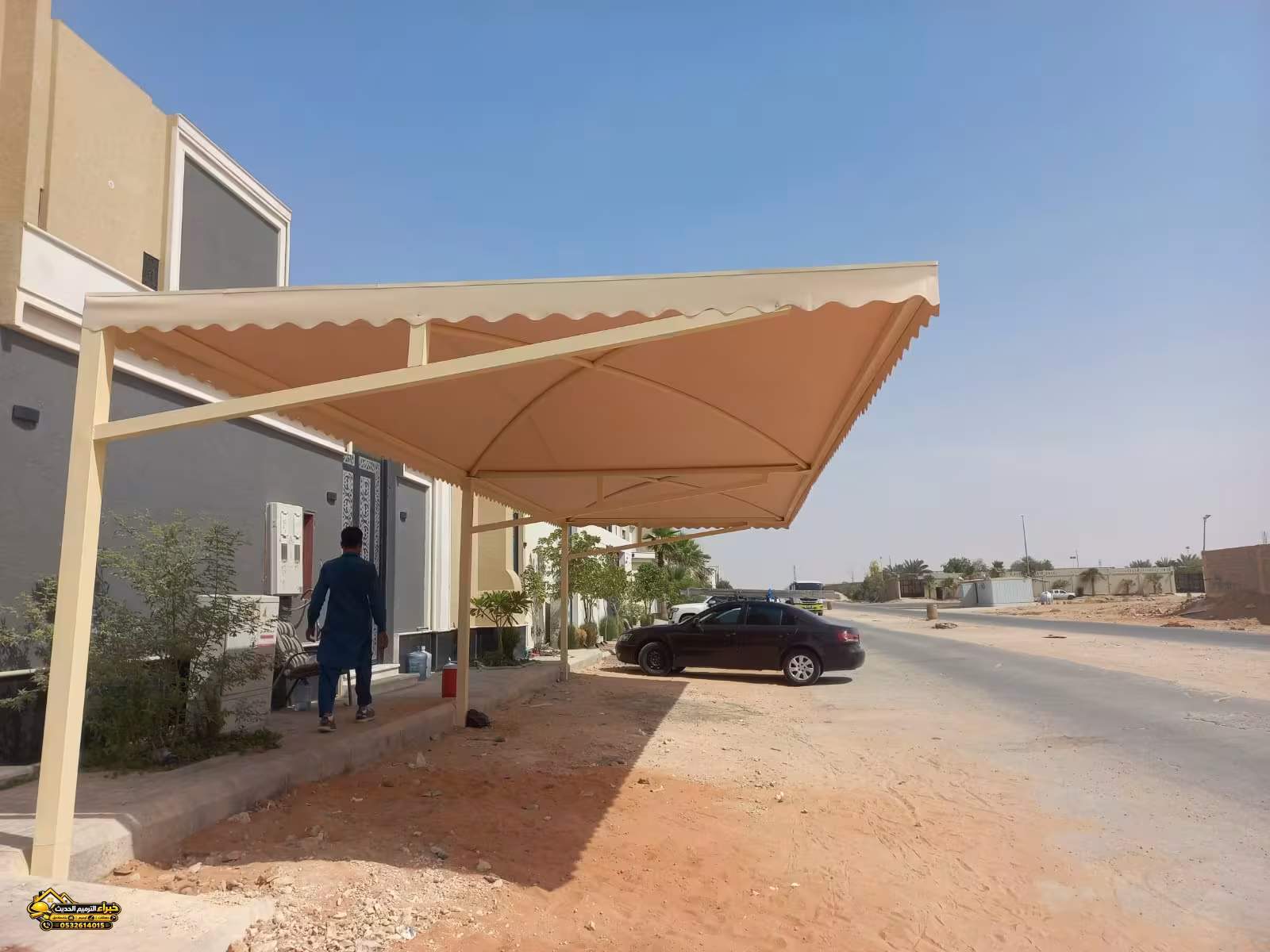 مظلات سيارات للمنازل في البدائع والرياض